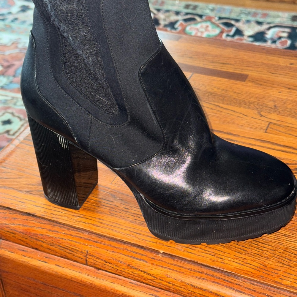 {MICHAEL KORS} Cramer Platform Chelsea Booties